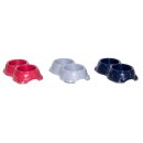 Kunststoff Doppelnapf Classic Claw L: 24 cm B: 11 cm 330...