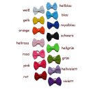 Hundeschleife ca. 3,5 cm x 2,5 cm hellrosa