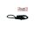 Seilleine 150 cm/ 10 mm schwarz