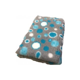 Vetbed Isobed SL türkis weiß Dots 100 x 75 cm