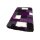 Vetbed Isobed SL Patchwork, lila, schwarz, weiß, grau 100 x 75 cm