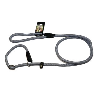 Seilleine 150 cm/ 6 mm silber-grau