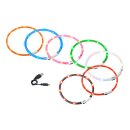 Visio Light Schlauchhalsband 70 cm weiß
