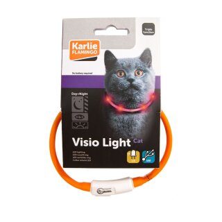 Visio light Schlauchhalsband für Katzen 35 cm