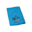 Mikrofasertuch hellblau/ 2 Stück 40 x 60 cm