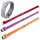 Kalbsleder Halsband Buffalo violett XS 27