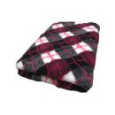 Vetbed Isobed SL schwarz-weiß-fuchsia kariert 100...