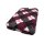 Vetbed Isobed SL schwarz-weiß-fuchsia kariert 100  x 75 cm