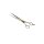 Idealcut Fellschere gerade mit festem Fingerhaken 23,5 cm