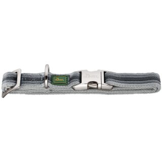Halsband Davao Alu-Strong M: 40 - 55 cm | Breite 2,0 cm grau