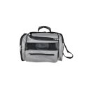 Reisetasche grau-schwarz 42 x28 x 28 cm