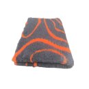 Vetbed Isobed SL Wave anthrazit/ orange 100 x 150 cm