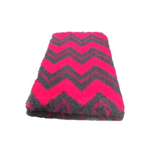 Vetbed Isobed SL ZIG ZAG anthrazit/fuchsia