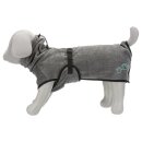 Triexie Bademantel grau L 60 cm