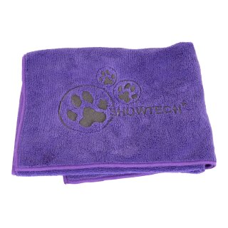 Show Tech Mikrofaser Handtuch 56 x 90 cm lila