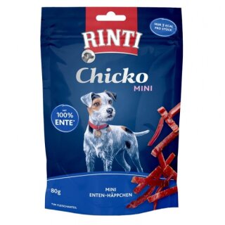 Rinti Chicko Mini Häppchen Ente 80g