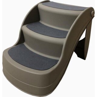 TOPMAST Hundetreppe 49 X 38 X 38 CM GRAU