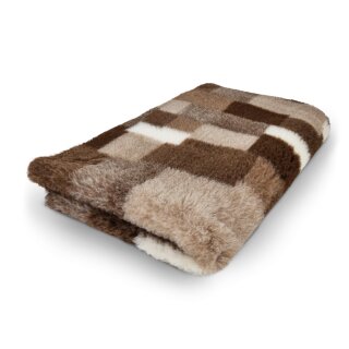 Vetbed Isobed SL Patchwork, braun