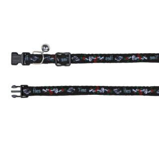 Katzenhalsband, Nylon schwarz