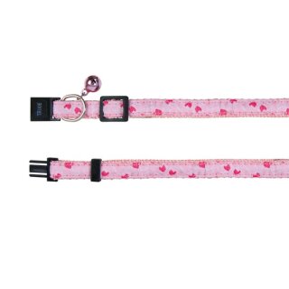 Katzenhalsband, Nylon pink