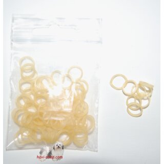 Latexgummis 8 mm/ 100 Stück