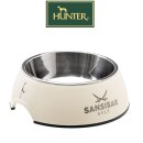 Hunter Hundenapf Melamin Sansibar weiß M 350 ml